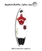BRIAN ORTEGA / BBS Surfboard Bottle Opener (10"X3")  - BrianOrtega-BBS-QP-3000