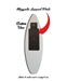 BRIAN ORTEGA / BBS Surfboard Bottle Opener (10"X3")  - BrianOrtega-BBS-QP-4000