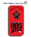BRIAN ORTEGA / BBS Magnetic Bottle Opener (10"x5") - Blackbelt Surfing - PNC3000