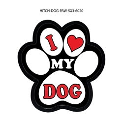 I Love My Dog Hitch Cover Tow Hitch Cover, Hitch Cover, Receiver Hitch Cover, Receiver Cover, USA Hitch Covers, Tailgating, Bottle Olpener Hitch Cover