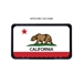 CA Bear Flag Hitch Cover - Hitch-Recl5x3-9380
