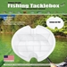 Compact Fishing Tackle Box - TackleBox2001-C