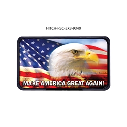 Eagle American Flag Hitch Cover Tow Hitch Cover, Hitch Cover, Receiver Hitch Cover, Receiver Cover, USA Hitch Covers, Tailgating, Bottle Olpener Hitch Cover