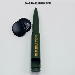 Eliminator - Flat Green Bullet Bottle Opener  