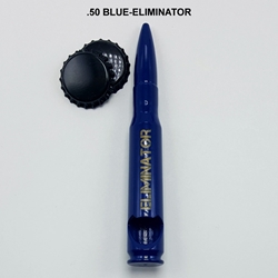 Eliminator - Glossy Blue Bullet Bottle Opener  
