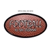 Football Hitch Cover - Hitch-Oval5x3-9210