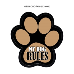 My Dog Rules Hitch Cover Tow Hitch Cover, Hitch Cover, Receiver Hitch Cover, Receiver Cover, USA Hitch Covers, Tailgating, Bottle Olpener Hitch Cover