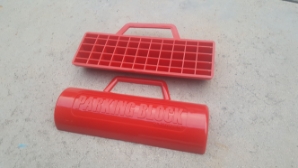 Parking Blocks ( set of 2 ) Red 