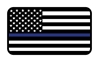 Thin Blue Line Flag Hitch Cover  Tow Hitch Cover, Hitch Cover, Receiver Hitch Cover, Receiver Cover, USA Hitch Covers, Tailgating, Bottle Olpener Hitch Cover